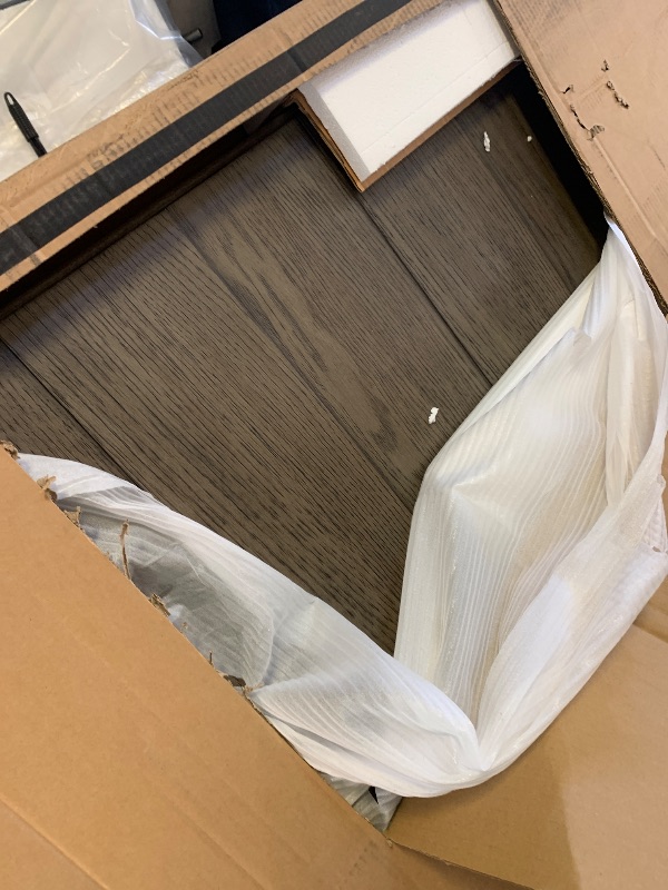 Photo 1 of Table Top - Dark Brown Wood