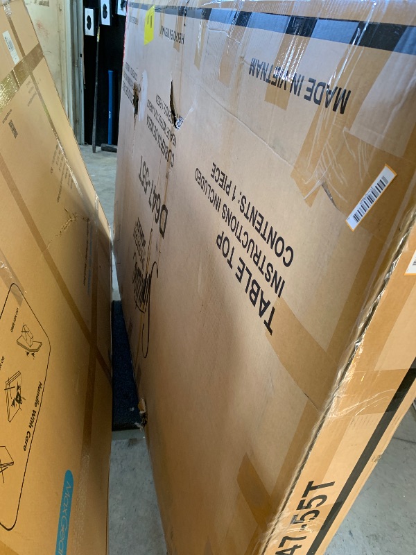 Photo 1 of Table Top - Dark Brown Wood