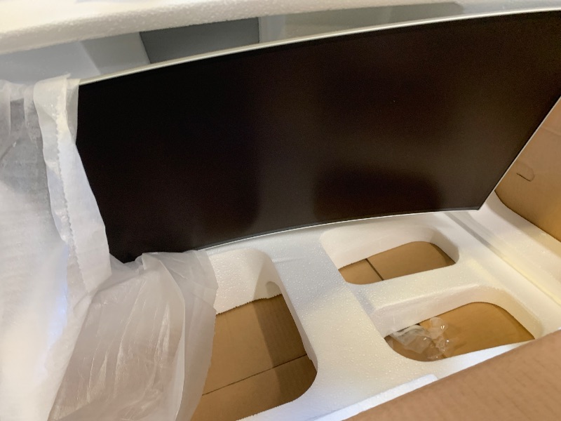 Photo 1 of Samsung 49-Inch Odyssey G9 (G95SD) Series QD-OLED G-Sync Compatible Curved Gaming Monitor, 240Hz, 0.03ms, Dual QHD, Glare Free, FreeSync Premium Pro, Ergonomic Stand,LS49DG956SNXGO,2024, 3 Yr Warranty