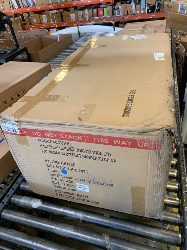 Photo 1 of MotoTec 60v Pro Electric Dirt Bike 2000w Lithium Blue