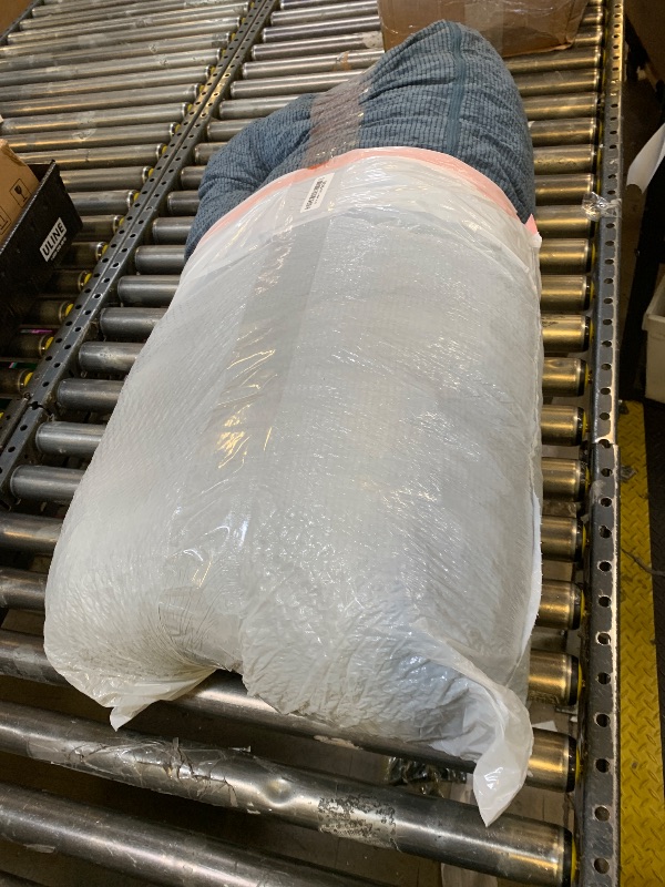 Photo 1 of IASEAHK Headboard Pillow Twin, Triangle Pillows for Headboard, Head Board Backrest Wedge Pillow for Reading Sitting Working, Daybed Pillows with Removable Cover for Bed Dorm Sofa, Navy Blue