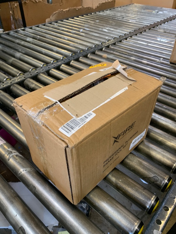 Photo 1 of ?New?50 FT Double Mode Drain Snake Tools, 11-in-1 Drain Auger for Sink and Drain Unblocking, Plumbing Snake for Kitchen, Bathrom and Shower Sink, Snake for Real DYIs (Red)