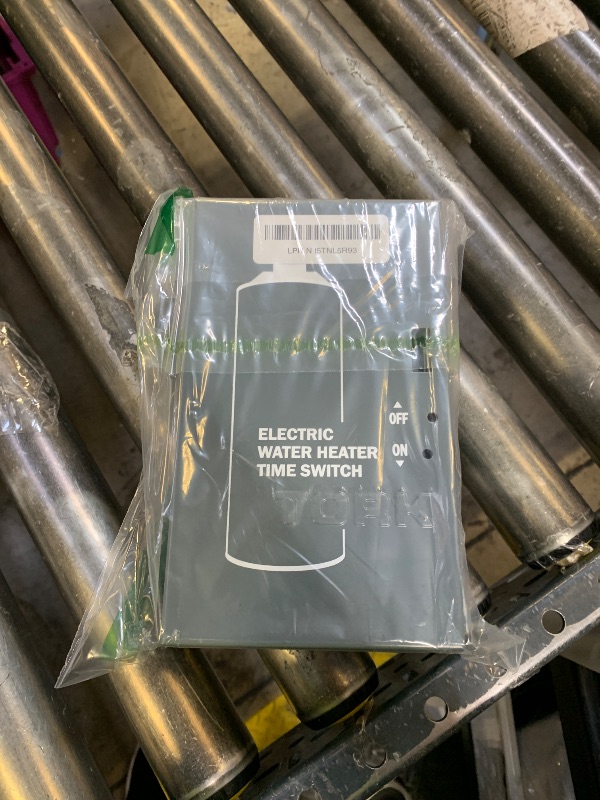 Photo 1 of Tork NSI WH2B Mechanical Water Heater Time Switch, 24-Hour, 208/250V, 40A, DPST , Gray