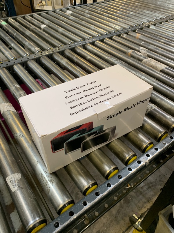 Photo 1 of VigorKeeper Simple Music Player for Dementia Alzheimer's Seniors, Easy-to-Use Audiobook Player for Elderly Parents, Large On/Off Button, Plug-and-Play, One-Touch Play, Loud Sound, 32GB TF Card, Gray