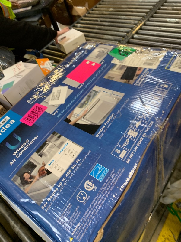 Photo 1 of Midea 10,000 BTU U Shaped Smart Inverter Window Air Conditioner - Cools 450 Sq Ft, Ultra Quiet with Open Window Flexibility - Alexa/Google Assistant Compatible - 35% Energy Savings, Remote (Updated)