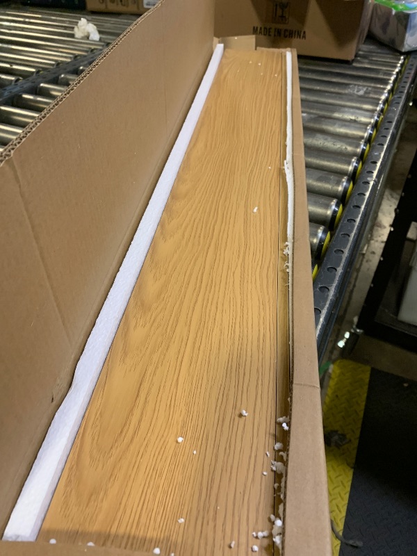 Photo 1 of ******MISSING PARTS*****
Acovy Picture Ledge Shelf, Wood Long Floating Shelves for Wall, Set of 2, 56 inch Picture Ledge Shelves, Photo Ledge Nursery Book Shelves Wall Mounted for Living Room Kids' Room Bedroom, Color Oak