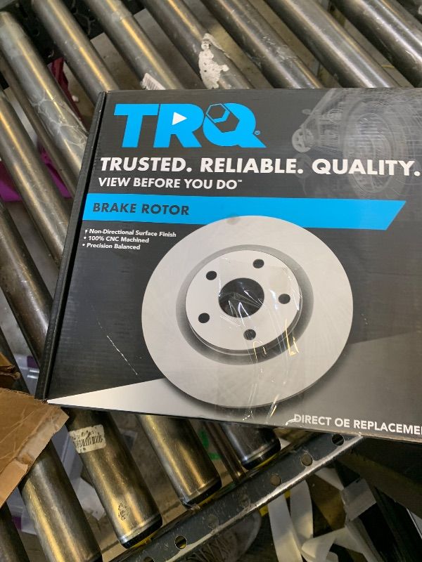 Photo 1 of TRQ Front Brake Rotor Set Vented Compatible with 2017-2020 Acura MDX 2011-2024 Honda Odyssey 2019-2024 Passport 2016-2022 Pilot 2017-2024 Ridgeline