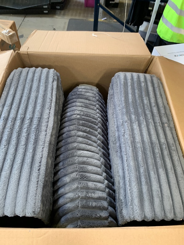 Photo 1 of LINSY Home Pull Out Sofa Bed Sectional Sleeper Sofa with Storage, Plush Corduroy Pullout Modular Sectional Couches for Living Room, L/U Shaped Convertible Couch Bed for Apartment (Grey, Style 1)