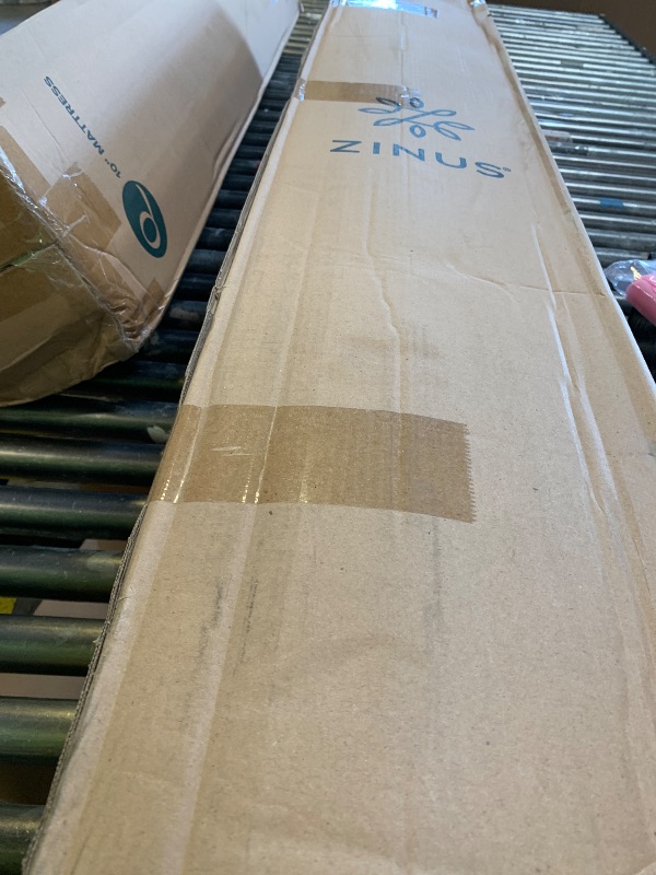 Photo 1 of Zinus 10 Inch Queen Green Tea Memory Foam Mattress [New Version], Fiberglass Free, Medium Firm Feel, Zoned Pressure Relief, Certified Safe Foams & Fabric, Mattress in A Box