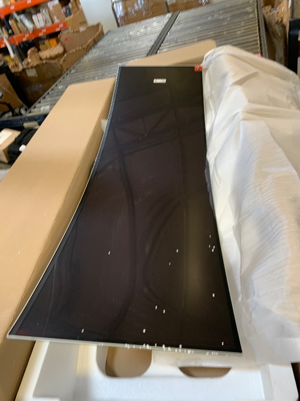 Photo 1 of Samsung 49-Inch Odyssey G9 (G95SD) Series QD-OLED G-Sync Compatible Curved Gaming Monitor, 240Hz, 0.03ms, Dual QHD, Glare Free, FreeSync Premium Pro, Ergonomic Stand,LS49DG956SNXGO,2024, 3 Yr Warranty