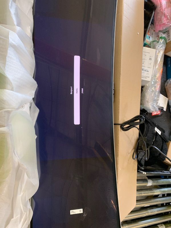 Photo 1 of Samsung 49-Inch Odyssey G9 (G95SD) Series QD-OLED G-Sync Compatible Curved Gaming Monitor, 240Hz, 0.03ms, Dual QHD, Glare Free, FreeSync Premium Pro, Ergonomic Stand,LS49DG956SNXGO,2024, 3 Yr Warranty