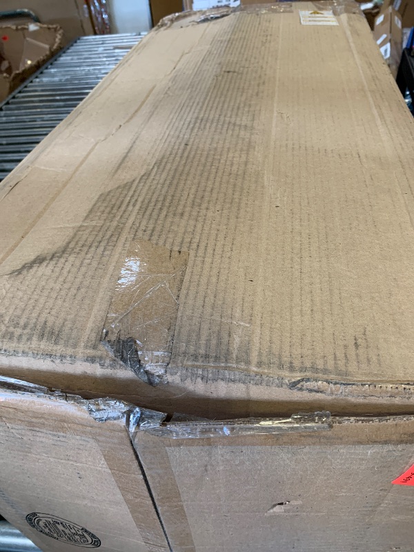 Photo 1 of Amazon Basics Medium Firm Memory Foam Mattress, Breathable, 12 Inch, Queen, White/Grey