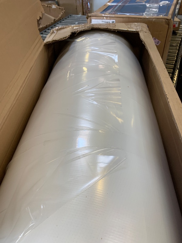 Photo 1 of Amazon Basics Medium Firm Memory Foam Mattress, Breathable, 12 Inch, Queen, White/Grey