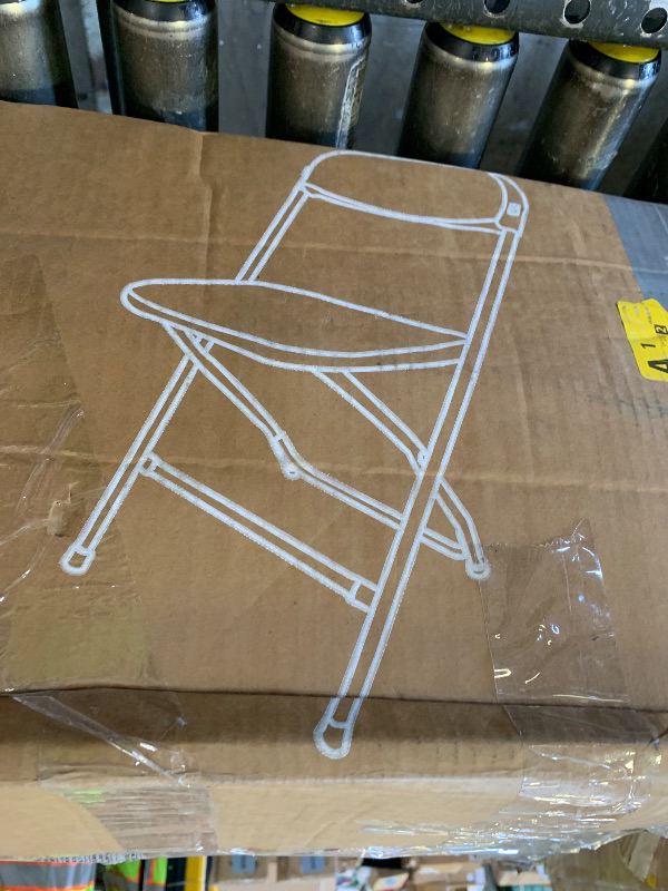 Photo 1 of White Plastic Folding Chairs