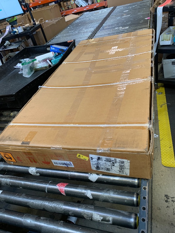 Photo 1 of Hccsport Treadmill with Incline, 3 in 1 Under Desk Treadmill Walking Pad with Removable Desk Workstation 3.5HP Foldable Compact Walking Treadmills for Home Small Office with Wristband Remote Control