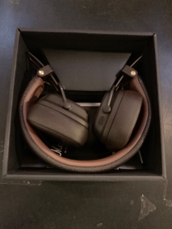Photo 1 of Marshall Major V On-Ear Wireless Bluetooth Headphones - Brown