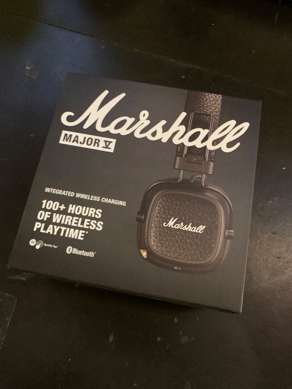 Photo 1 of Marshall Major V On-Ear Wireless Bluetooth Headphones - Brown