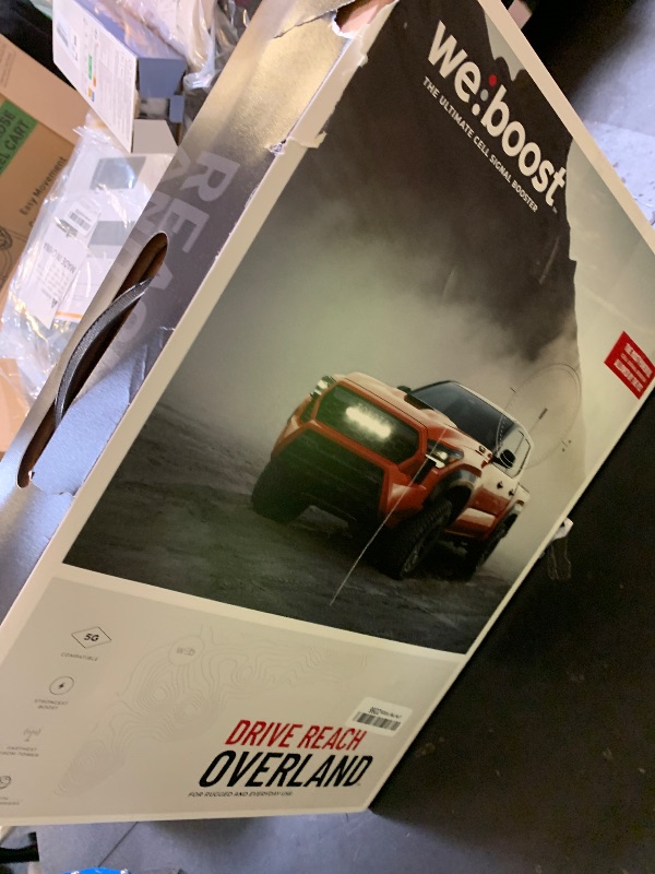 Photo 1 of weBoost Drive Reach Overland - Cell Phone Signal Booster for Off Road Vehicles | Boosts 5G & 4G LTE for All U.S. Carriers - Verizon, AT&T, T-Mobile & More | Made in The U.S. | FCC Approved