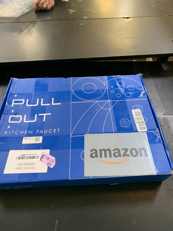 Photo 1 of MOGFCT Vintage Brass Antique Bronze Kitchen Faucet Single Hole Copper Mixer Taps with Pull Down Sprayer (Stream,Spray,Powerful aquablade) (3 Functions Sprayer)