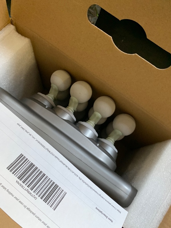 Photo 1 of GAXEZO 16 Head Massage Gun Set, Deep Tissue Percussion Massager, 2600mAh Electric Massage Tools with 9 Styles & Levels, Dark Grey