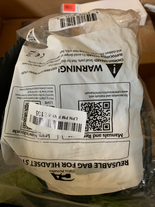 Photo 1 of Cyber Acoustics 3.5mm Stereo Headset (AC-5002) – Durable, Crisp, and Clear Communication in Classrooms and at Home