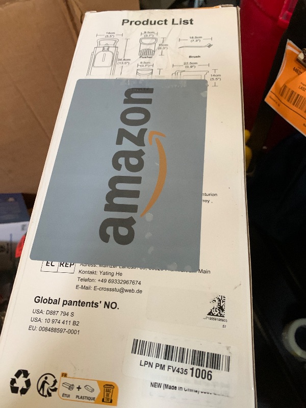 Photo 1 of ONCE FOR ALL Upgrade Safe Mandoline Slicer Plus, Biger Size, Adjustable Vegetable Food Chopper Potato Fries Cutter, Detachable Blade, Kitchen Chopping Artifact, Gift (SkyBlue)