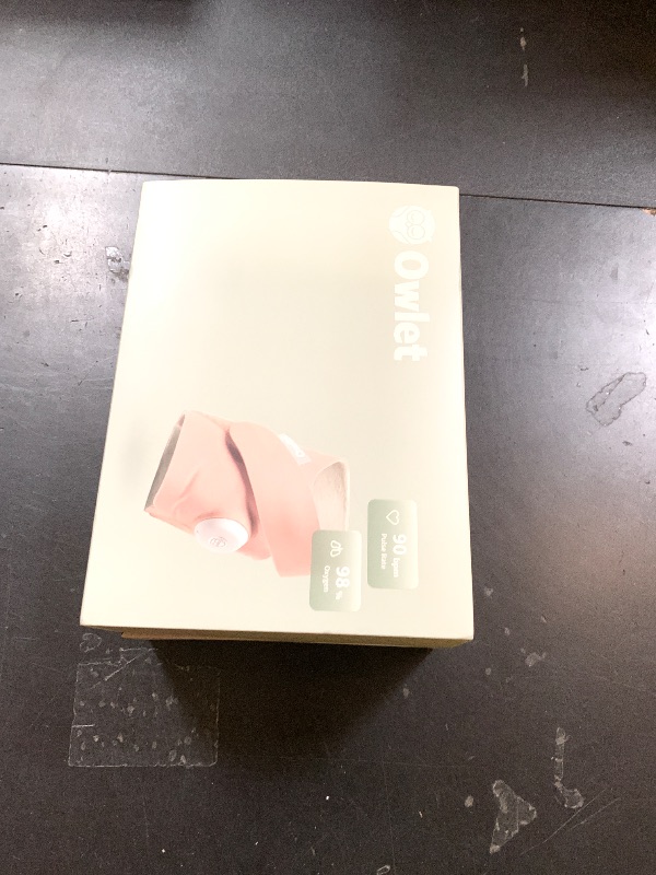 Photo 1 of Owlet Dream Sock - FDA-Cleared Smart Baby Monitor - Track Live Pulse (Heart) Rate, Oxygen in Infants - Receive Notifications - Dusty Rose