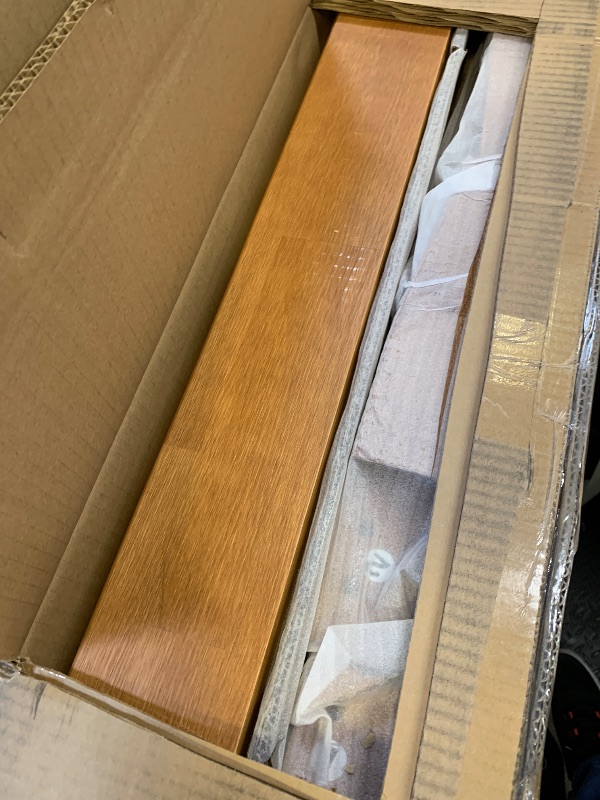 Photo 1 of Mellow Naturalista Classic - 12 Inch Solid Wood Platform Bed with Wooden Slats, No Box Spring Needed, Easy Assembly, King, Natural Pine