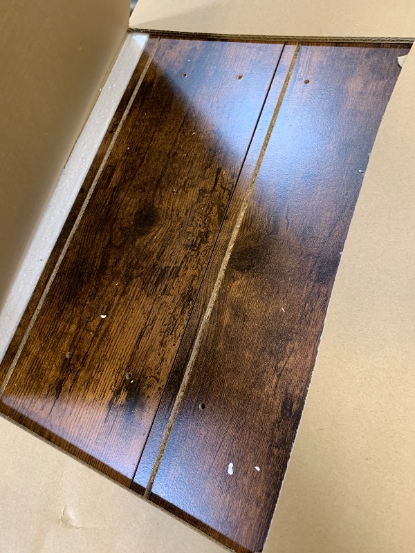 Photo 1 of Furinno Jaya DVD Shelf, 24-Shelf Wide CD Rack, Media Shelf with Adjustable Shelves, 8 x 3 DVD Storage Cabinets for CD Blueray Game Disc, Easy Assembly, for Living Room, Home Office, Amber Pine