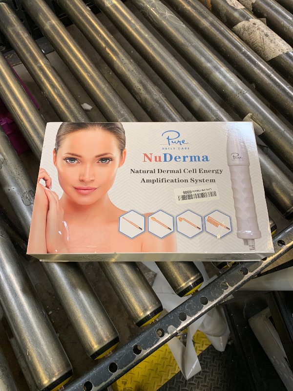 Photo 1 of Pure Daily Care NuDerma Handheld Skin Therapy Wand Machine w/Neon – Anti-Aging - Skin Tightening - Wrinkle Reducing - Dark Circles – Clarifying - Hair & Scalp Stimulator
