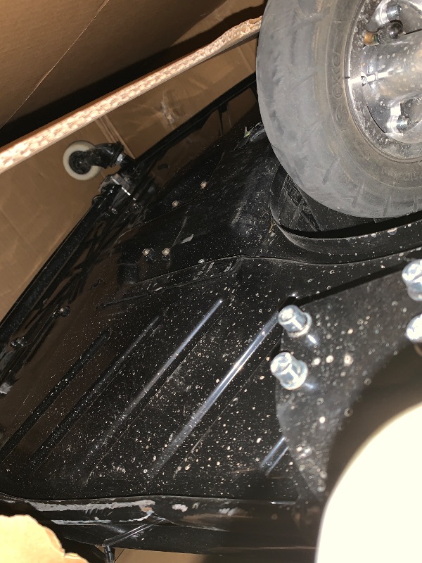 Photo 1 of Razor Crazy Cart DLX - 24V Electric Drfting Go Kart - Enhanced Drift Bar, Brodie Knob Steering, Variable Speed, Up to 12 mph,Black/Red