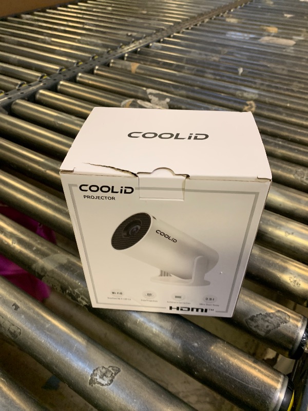 Photo 1 of [Built-in Apps & 2026 Upgraded] Mini Projector Support 4K 1080P Auto Keystone 180° Rotatable with WiFi 6 and Bluetooth 5.4, Projector Portable Compatibile with HDMI/TV Stick/Memory Stick/Laptop-Black