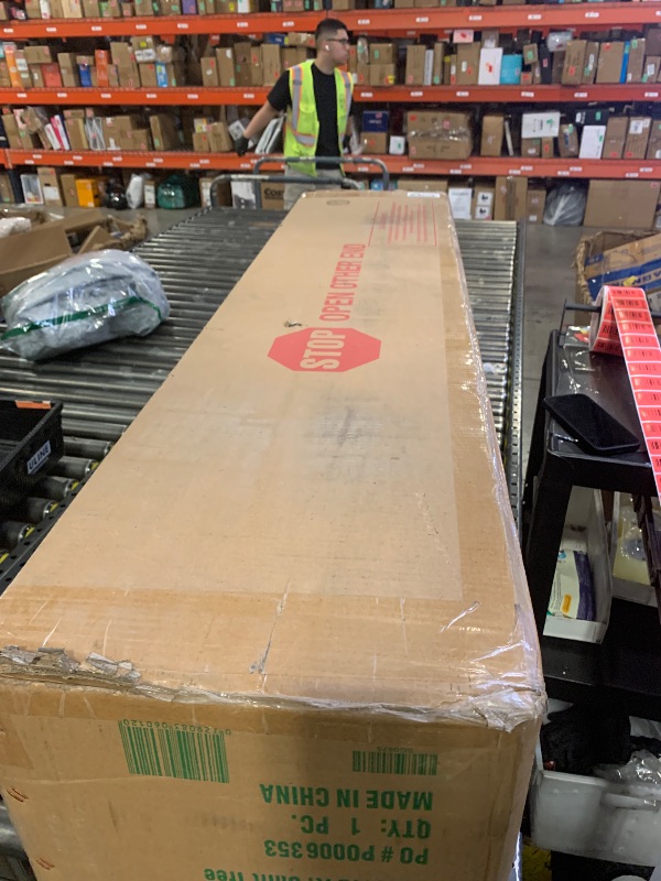 Photo 1 of National Tree Company 12 ft Unlit Dunhill Fir Artificial Full Christmas Tree, 7,794 Tips, Includes Stand, Green