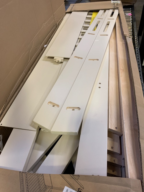 Photo 1 of Bellemave Bunk beds Full Over Full with Slide and Stair and upholstered headboard, Low bunk/loft Bed for Kids?Beige