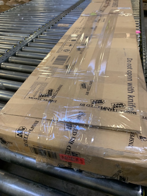 Photo 1 of KEIKI Full Size Metal Loft Bed Frame with Convertible Staircase, Built-in Storage Shelves and Wardrobe, Loft Bed with Solid Slats, Guardrail, No Box Spring Required, Easy Assembly, for Bedroom, White