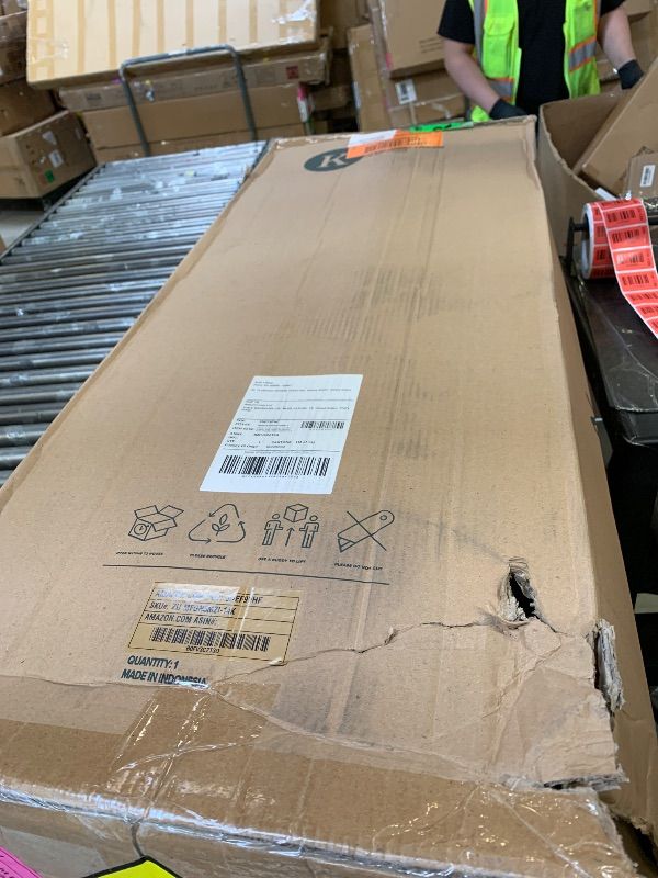 Photo 1 of Zinus Lumbar+ Premium 14 Inch Memory Foam Mattress, Lumbar Support, Targeted Pressure Relief, Cooling Gel and Green Tea, Cool-to-The-Touch Cover, Medium Firm Feel, CertiPUR US Certified, King