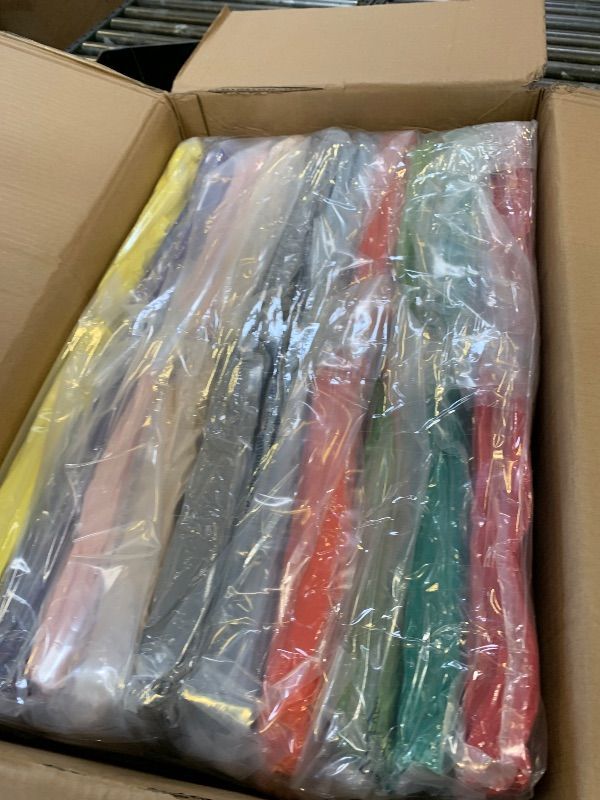 Photo 1 of VitalCozy 100 Pack Fleece Throw Blankets Bulk 50 x 60 Inch Soft Plush Fluffy Cozy Blankets for Bed Sofa Home Office Wedding Gifts Operation Christmas Items Homeless Donation (Multi Color)