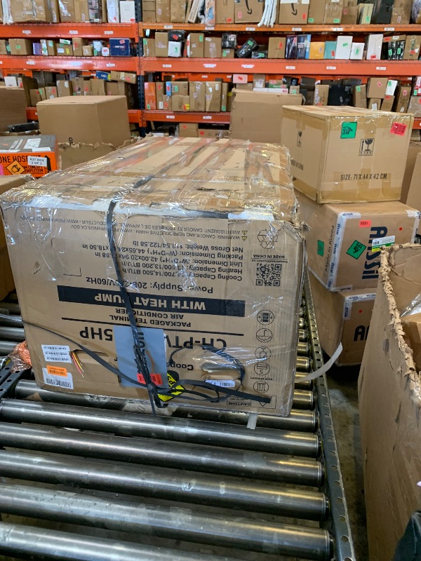 Photo 1 of Cooper & Hunter 15,000 BTU PTAC Packaged Terminal Air Conditioner & Heat Pump – Built-In 3.5kW Electric Heater – Includes Wireless Smart Kit, Remote & Power Cord – R-32 Refrigerant