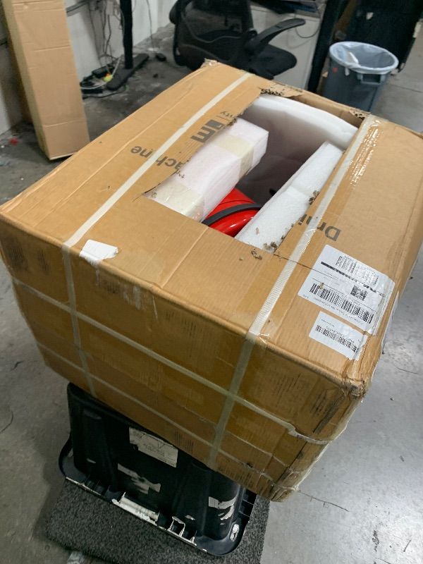 Photo 1 of Garvee 75 ft x 1/2 in Drain Cleaning Machine, Sewer Auger Auto Feed with 5 Cutter & Air-Activated Foot Switch for 2 in to 4 in Pipes