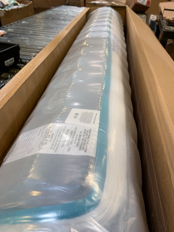 Photo 1 of Linenspa 8 Inch Memory Foam and Spring Hybrid Mattress - Medium Firm Feel - Bed in a Box - Quality Comfort and Adaptive Support - Breathable - Cooling - Guest and Kids Bedroom - Queen Size