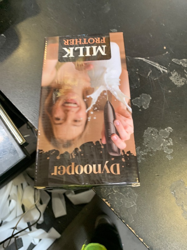 Photo 1 of Dynooper Electric Milk Frother Handheld: Rechargeable 3 in 1 - LED Digital Display with 3 Speeds Portable Stainless Steel Drink Foam Mixer for Milk Coffee, Lattes, Valentine's Day gifts - Onyx Black