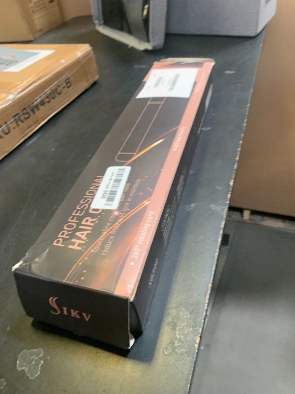 Photo 1 of 1 1/4 Inch Curling Wand Ceramic Long Barrel,1.25 Inch Curling Wand Iron for Long Hair,Dual Voltage Hair Curling Wand