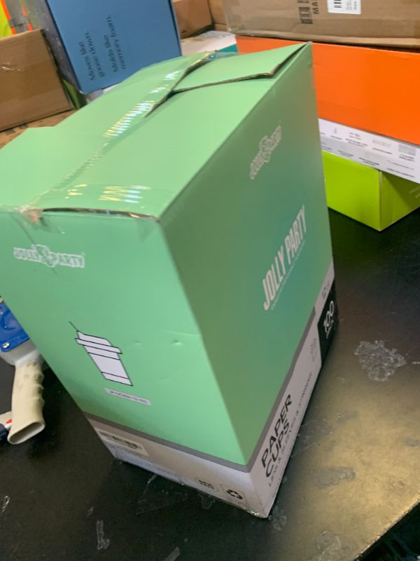 Photo 1 of [100 Pack] 12 oz Paper Coffee Cups, Disposable Paper Coffee Cup with Lids, Sleeves, and Stirrers, Hot/Cold Beverage Drinking Cup for Water, Juice or Tea, Suitable for Home, Shops and Cafes