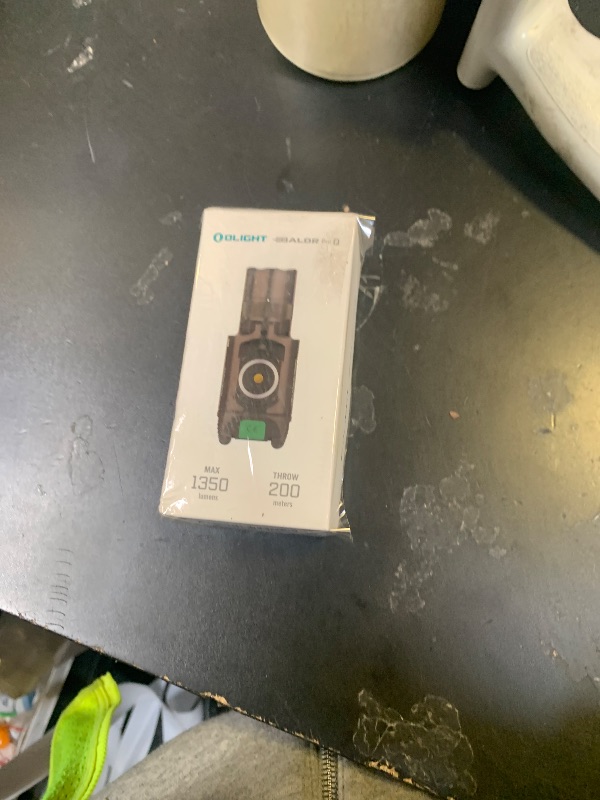 Photo 1 of OLIGHT Baldr Pro R 1350 Lumens Magnetic USB Rechargeable Tactical Flashlight with Green Beam and White LED Combo, Rail Mount Weaponlight Compatible with 1913 or GL Rail, Built-in Battery