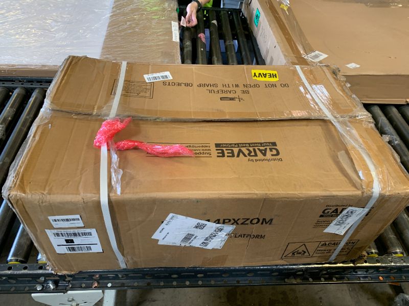 Photo 1 of --FACTORY SEALED-- Hydraulic Lift Table Cart, 500 LBS Capacity 28.5 in Lifting Height, Manual Single Scissor Lift Table with Locking Wheels and Non-Slip Pad, Hydraulic Scissor Cart for Material Handling --FACTORY SEALED--