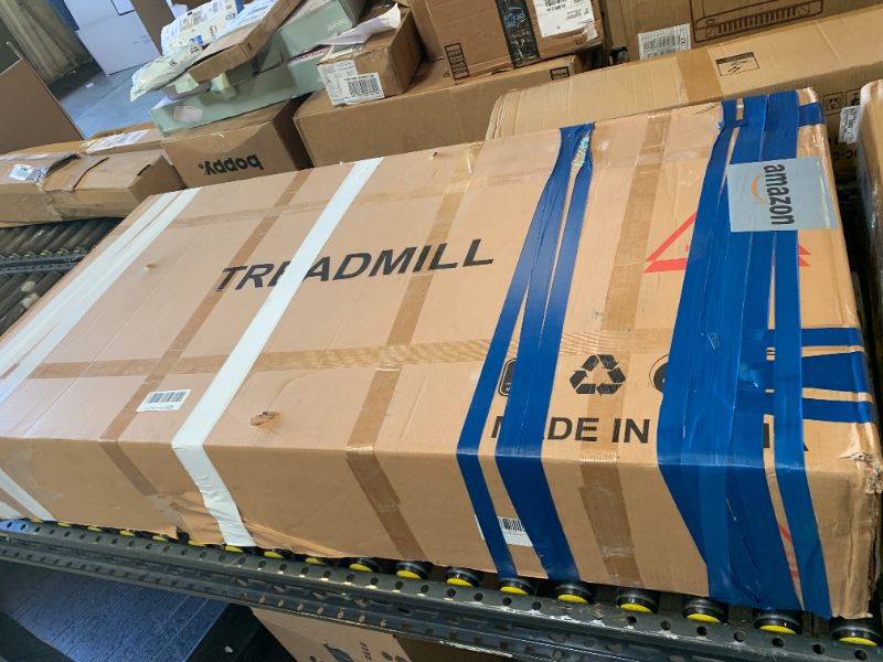 Photo 1 of ATEEDGE Treadmills for Home, 15% Auto Incline, 0.5-10 MPH, 18" Belt, 3 HP, 350lb Capacity, Foldable, Bluetooth App