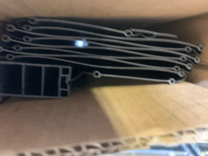 Photo 1 of SmartStandard 48" x 80" Accordion Doors Interior, PVC Accordion Folding Doors for Doorway, Include Door, Mounting Hardware and Handle, Double-Layer for Closet Bathroom Basement, Black