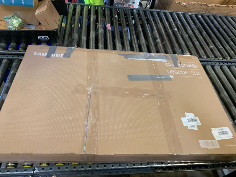 Photo 1 of Samsung 50-Inch Class Crystal UHD U8000F 4K Smart TV (2025 Model) Endless Free Content, Crystal Processor 4K, MetalStream Design, Knox Security, Alexa Built-in
