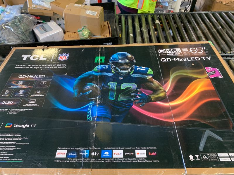 Photo 1 of TCL 65 Inch Class QM6K Series | Mini LED QLED 4K HDR | 65QM6K, 2025 Model | 120HZ-144HZ High Brightness Smart Google TV Dolby Atmos Onkyo Audio | Voice Remote Alexa Gaming Streaming Television