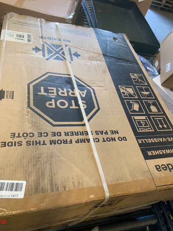 Photo 1 of --FACTORY SEALED--Midea MDF18A1ABB Built-in Dishwasher with 8 Place Settings, 6 Washing Programs, Stainless Steel Tub, Heated Dry, Energy Star, Black --FACTORY SEALED--